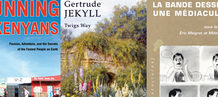 3 Livres: « Running with the Kenyans », « Gertrude Jekyll », « La bande dessinée: une médiaculture »