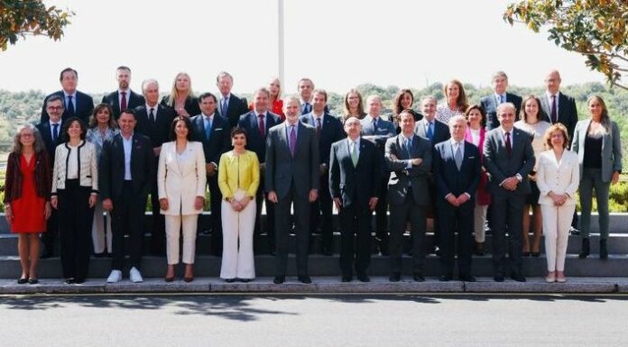 La CCI Franco-Espagnole reçue par le Roi d’Espagne