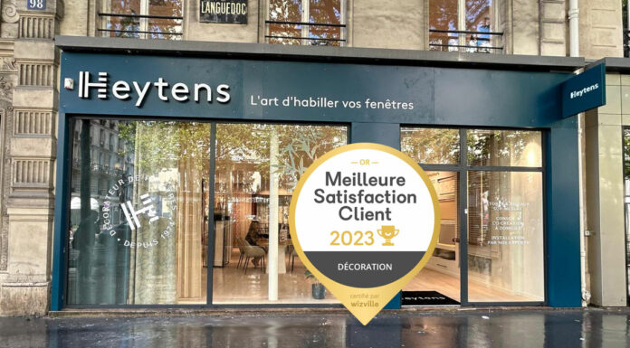 Heytens reçoit pour la deuxième année consécutive le Prix de la «Meilleure Satisfaction Client»