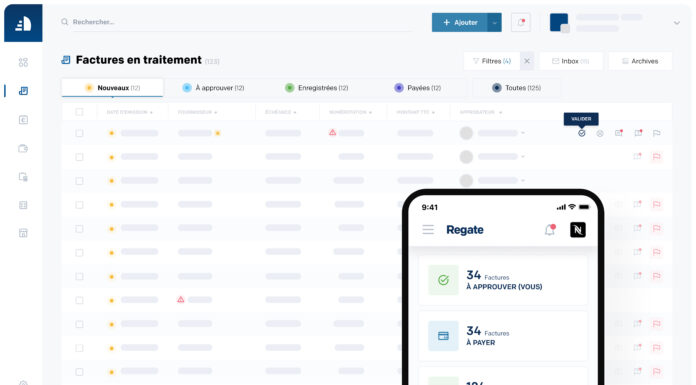Regate, la plateforme qui centralise et automatise votre gestion financière et comptable