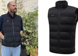 Global Com Concept : Bodywarmer hiver à température réglable personnalisable
